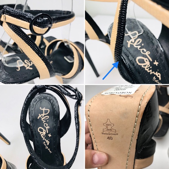 ⬇️ Alice & Olivia Lizabeth platform heels - Picture 6 of 8